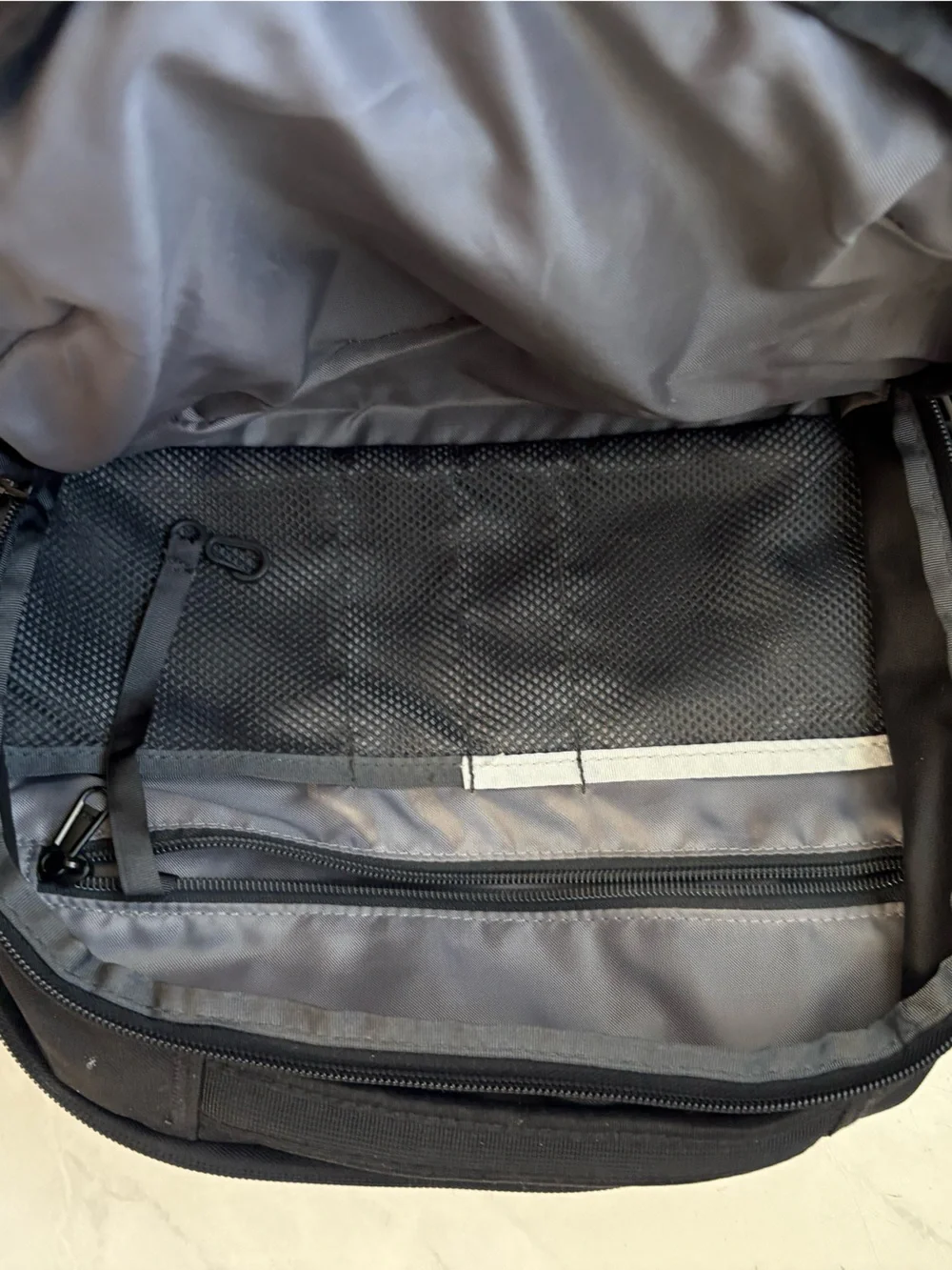 The North Face Jester Black Backpack Outdoor Hiking Travel Gorpcore Adventure